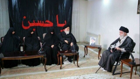 رهبر انقلاب: تشییع مردمی رئیس‌جمهور پیام قوت جمهوری اسلامی به همه‌ دنیا بود